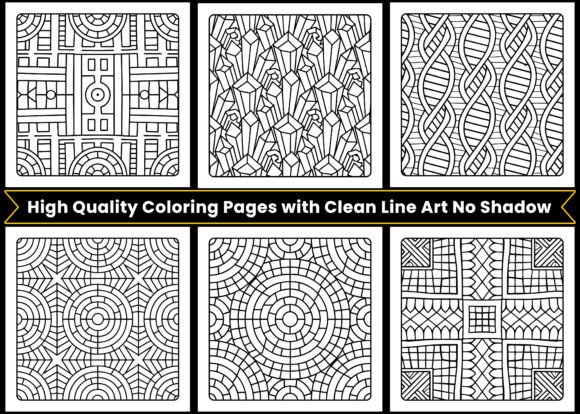 Abstract Patterns Adults Coloring Pages - Image 2