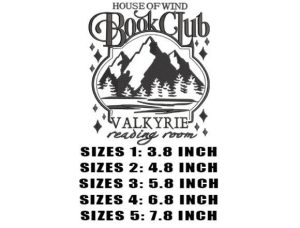 Alternative view of Acotar Book Club Embroidery Design