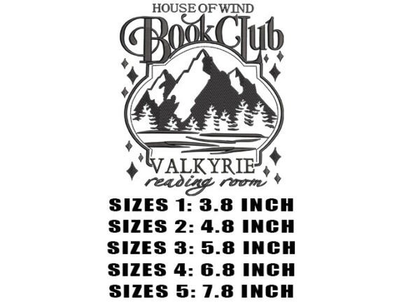 Acotar Book Club Embroidery Design - Image 2