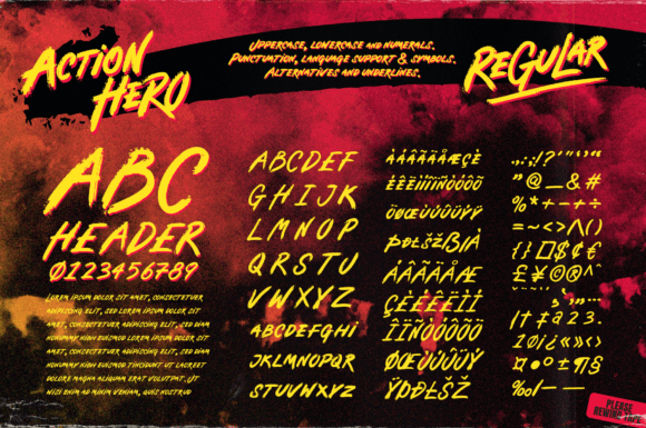 Action Hero Font - Image 2