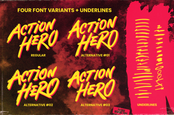 Action Hero Font - Image 3