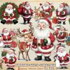 Adorable Santa Christmas Clipart