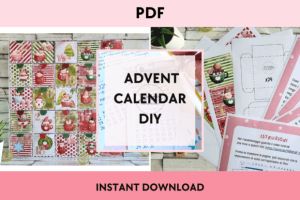 Advent Calendar DIY | SVG • PNG • PDF (Italian)