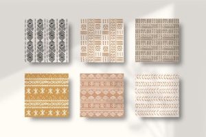Alternative view of African Seamless Pattern Bundle
