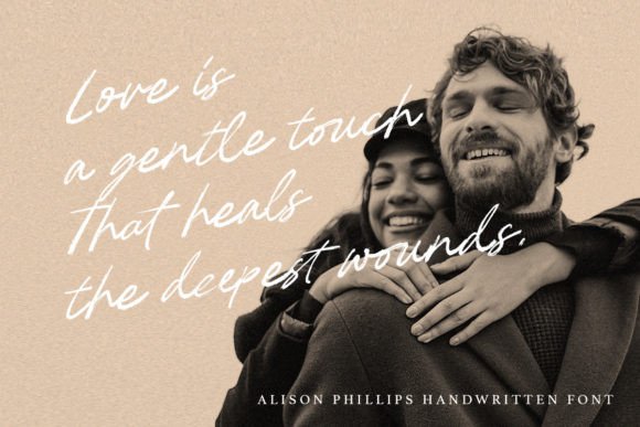 Alison Phillips Casual Handwritten Font - Image 6
