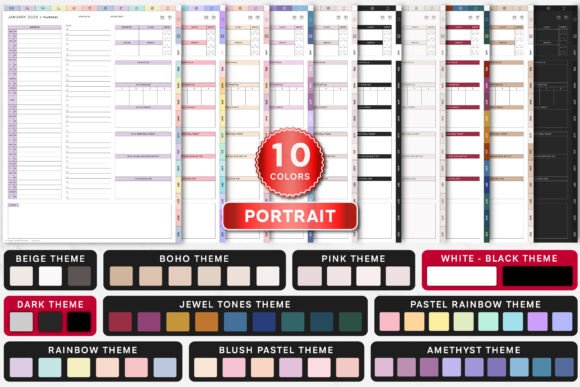 All-in-One Digital Planner, Goodnotes - Image 3