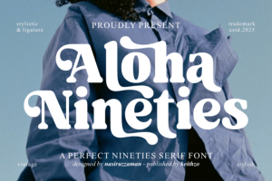 Aloha Nineties Font