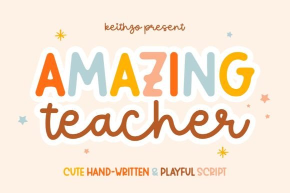 Amazing Teacher Font