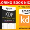 Amazon KDP Coloring Book Niches 2024