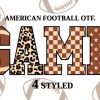 American Football Font