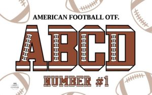 American Football Font