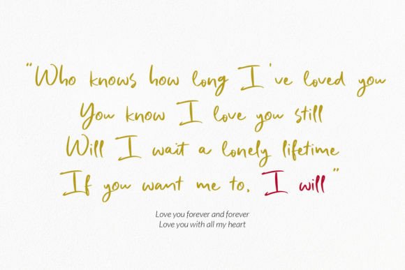 Amore Valentino Font - Image 8