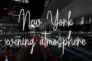 Alternative view of Amsterdam Signature Font