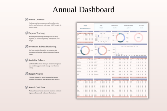 Annual Budget Spreadsheet Template Excel - Image 5