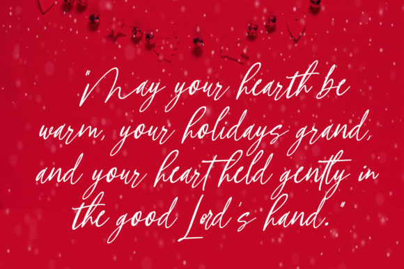 Another Christmas Script Font - Image 2