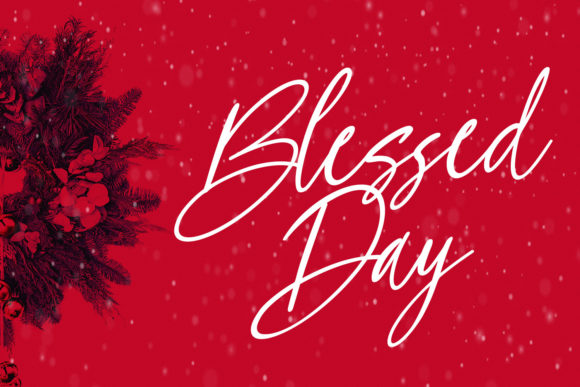 Another Christmas Script Font - Image 4
