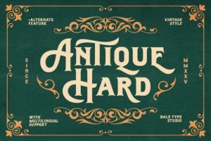 Antique Hard Font
