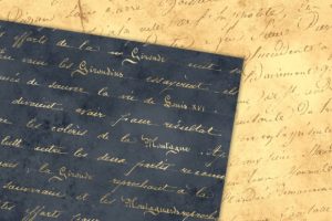 Alternative view of Antique Script Digital Paper