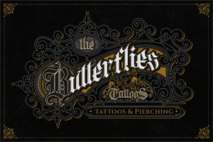 Alternative view of Antraxen Font