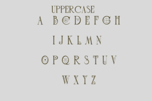 Alternative view of Astrology Font