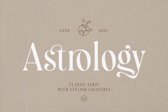Astrology Font