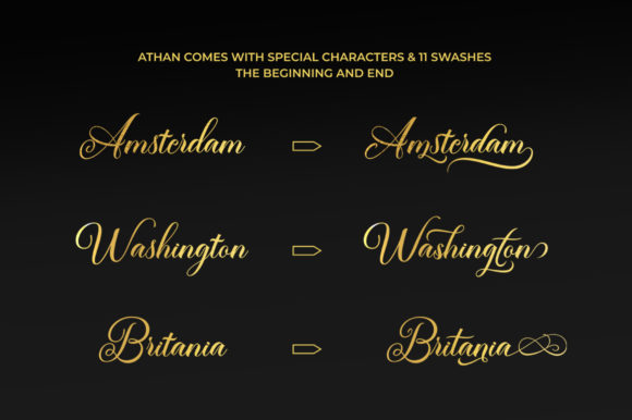 Athan Script Font - Image 6