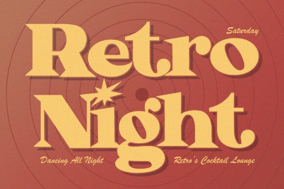 Atomic Circle Font - Image 6