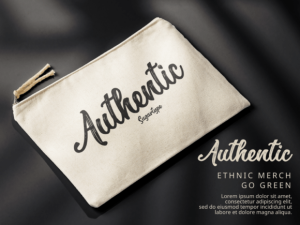 Alternative view of Authentic Font