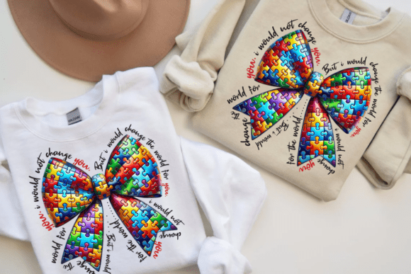Autism Bow, Autism Png, Autism Awareness - Image 4