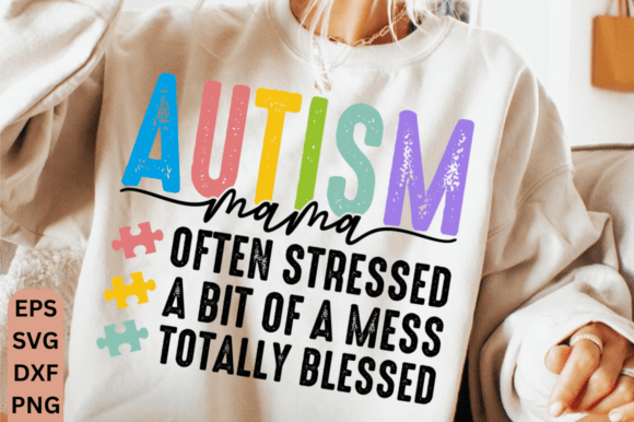 Autism Mom SVG, Teacher Autism PNG