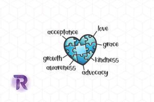 Alternative view of Autism Sublimation Bundle