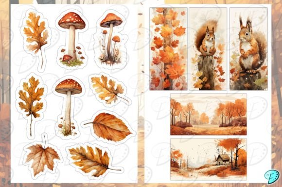 Autumn Harvest Printable Ephemera Kit - Image 3