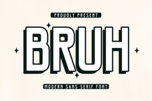 Bruh Font