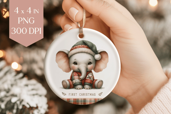 Baby Animals First Christmas Ornaments - Image 3