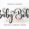 Baby Boho Font