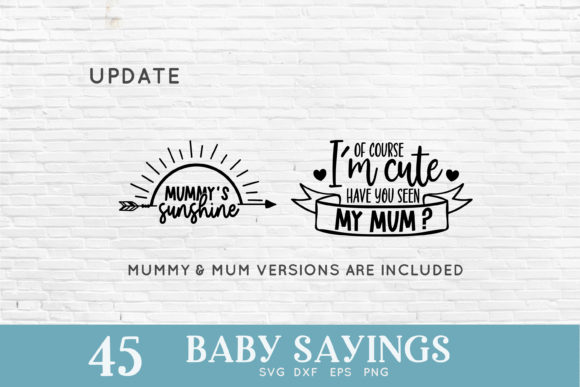 Baby Sayings Newborn Bundle - Image 4