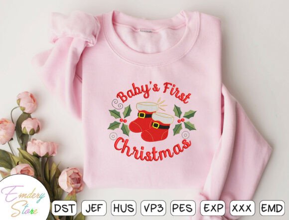 Baby’s First Christmas Boots - Image 3