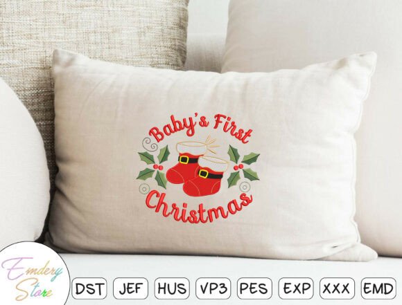 Baby’s First Christmas Boots - Image 4