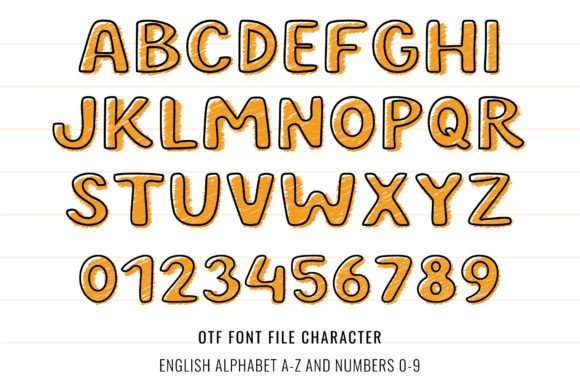 Back to School Font - Image 4