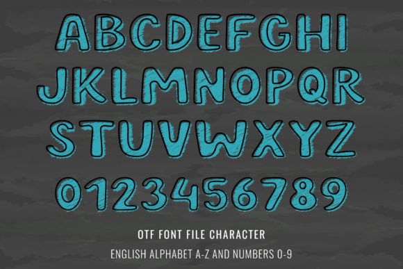 Back to School Font - Image 5