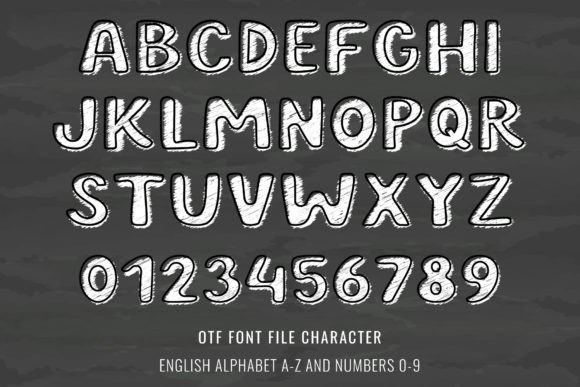 Back to School Font - Image 7