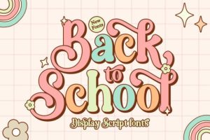 Back to School Font