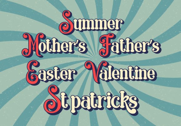 Back to Vintage Font - Image 4