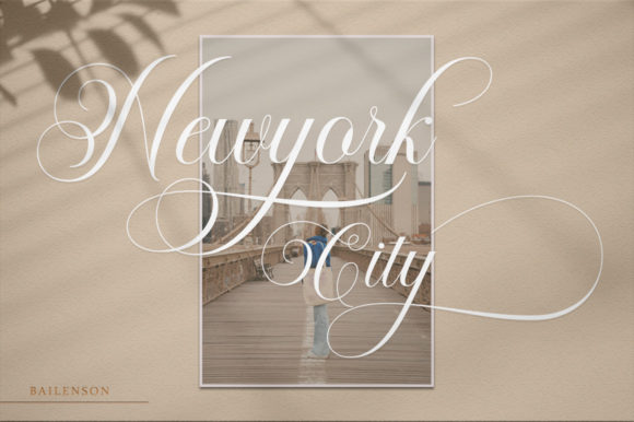 Bailenson Font Font - Image 4