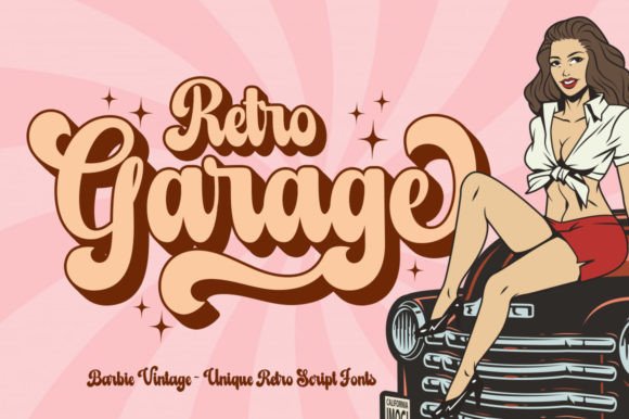 Barbie Vintage Font - Image 3