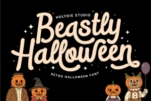 Beastly Halloween Font