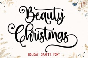 Beauty Christmas Font