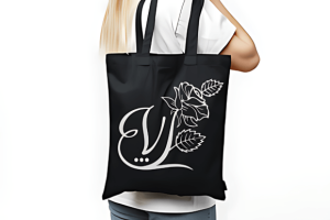 Alternative view of Beauty Flower Monogram Font