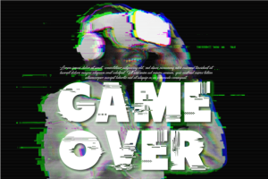 Alternative view of Beauty Glitch Font