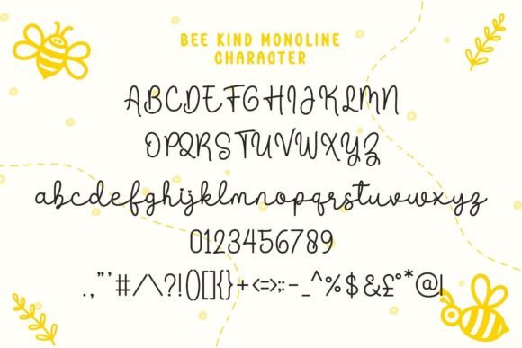 Bee Kind Duo Font - Image 7